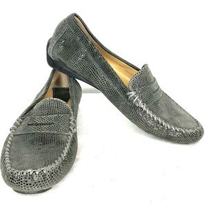 VANEli Leather Driving Moccasins | Gray